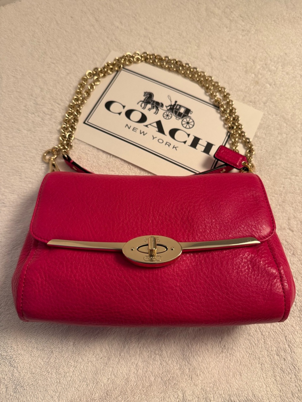 Coach Madison 48515 Leather Chain Crossbody – NWOT